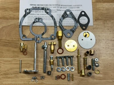 Farmall Super M MTA MV Kit Carburador Completo 356948R91 y 357231R92 Foto 1 de 2