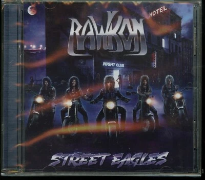 Rawkon Street Eagles CD new Metallic Blue Records hair glam melodic reissue Foto 1 de 2