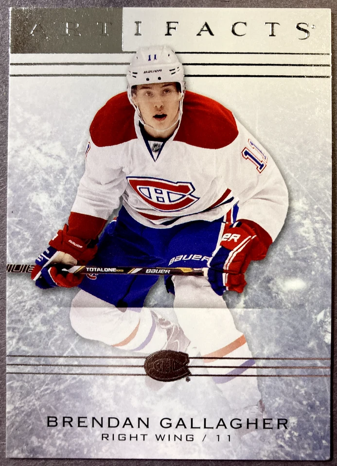 2014-15 Upper Deck Artifacts #2 Brendan Gallagher Montreal Canadiens 2nd Year - Image 1 of 1