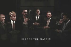 Escape the Matrix Bedroom Poster 32x48 Inches Andrew Tate Elon Musk Donald Trump