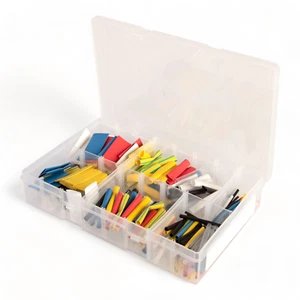 300Pcs Assorted Box Heatshrink 2:1 Colours Heat shrink Tube Wrap Wire Insulation - Picture 1 of 3