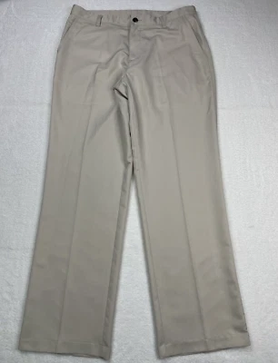 Pantalones de golf Adidas para hombre beige vestido climalite talla 34x32. Foto 1 de 4