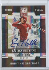 2009 Donruss Elite Extra Edition Jeremy Hazelbaker auto RC 368/640 Cardinals