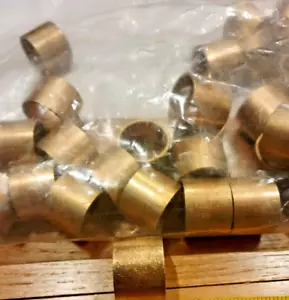 4 BRONZE BUSHING SLEEVE BEARING 1" O.D. X 7/8" I.D. X 1" LG. - Picture 1 of 1