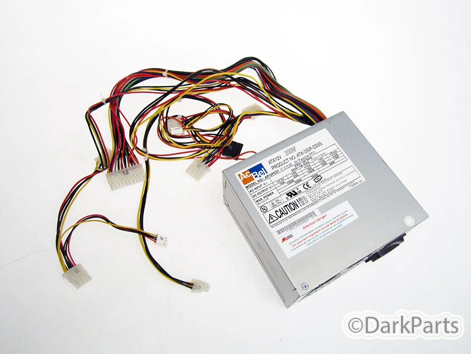 AC-Bel ATX-350P-SSSS API3PC51 Power Supply 350W PSU AP13PC51 - Photo 1/1