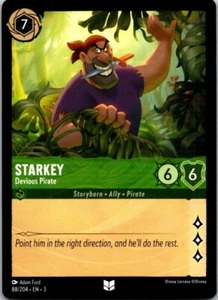 Disney Lorcana Starkey - Devious Pirate Into the Inklands Free Shipping! - Bild 1 von 1