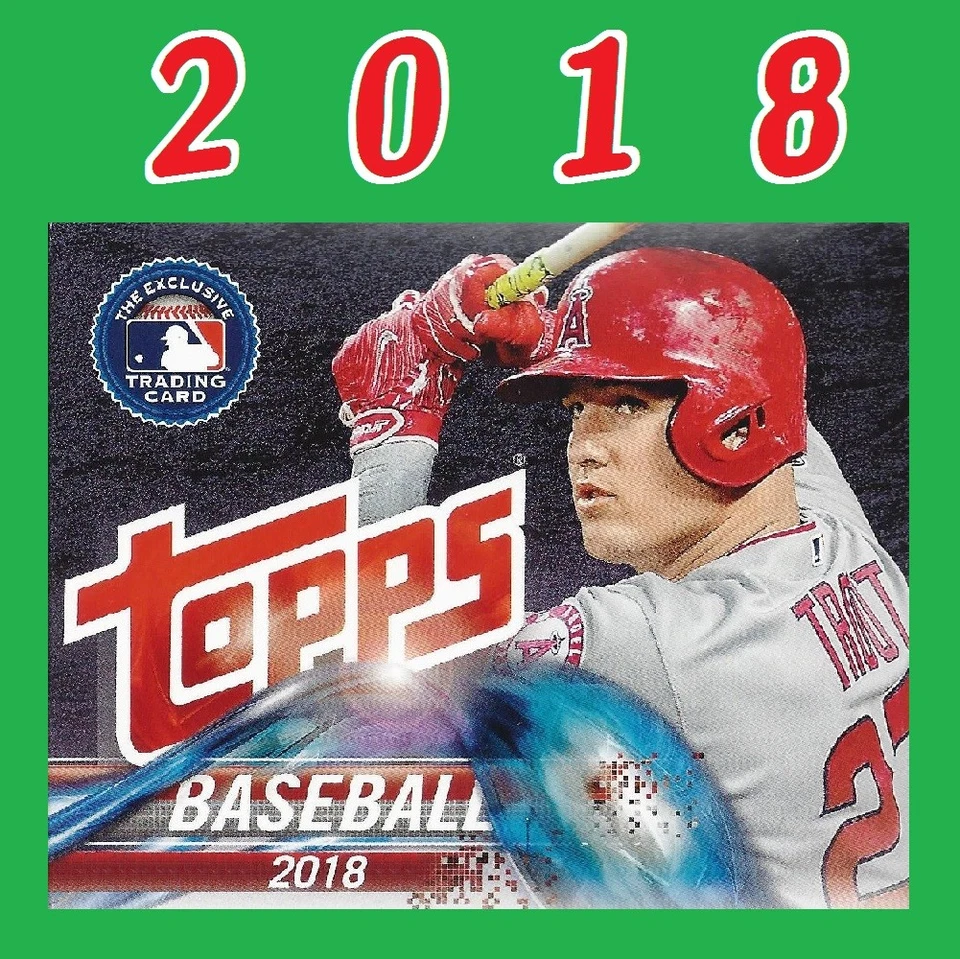 2018 Topps Baseball ⚾ Buy More $ave More $ ⚾ U-Pick! Complete Your Set! - Image 1 of 1