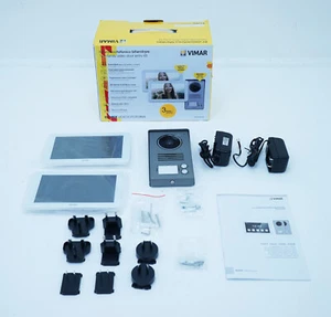 VIMAR K40916 Videosprechenalagen-Set enthält Freisprech-Touchscreen-Videohaustel - Bild 1 von 2