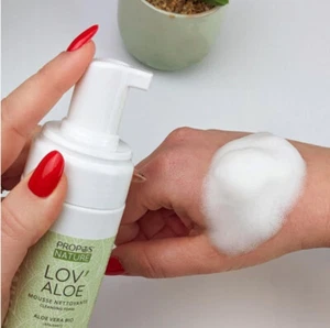 Propos Nature Mousse di Aloe Vera Biologica 150ml Detergente Aloe VEGAN | Originale - Foto 1 di 2