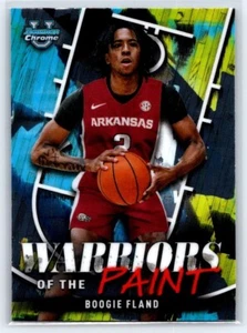 2024-25 Bowman U Chrome Boogied Fland Warriors of the Paint #WP-14 Arkansas - Picture 1 of 2