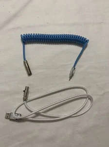 Quality Braided USB-C to USB-A Coiled Cable - Photo 1/5