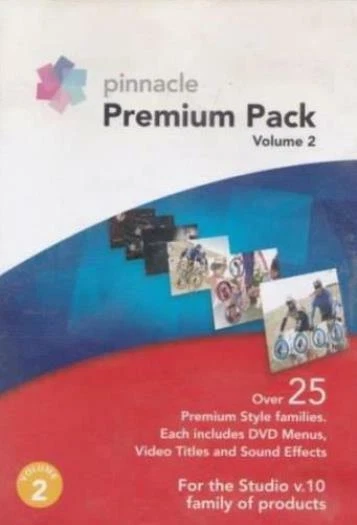 Pinnacle Premium Pack For Studio 10 Volume 2 PC DVD sound effects video titles + - Image 1 of 1
