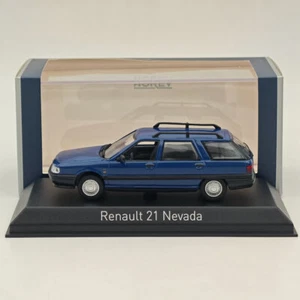 1/43 Norev Renault 21 Nevada 2018 Azul Diecast Model Cars Colección Limitada - Imagen 1 de 7