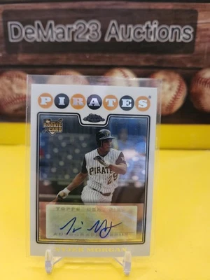 2008 Topps Chrome Autograph AUTO #225 Nyjer Morgan RC - Pittsburgh Pirates - Image 1 of 2