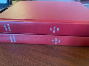 SCIENTIFIC AMERICAN magazine - bound volumes (1995) - 2 volumes (Ex-Library) - Picture 1 of 4