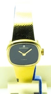 RARE VINTAGE SUPEROMA Bettlach EB 8461 17J Mechanical Swiss WATCH 1970's - NOS - Bild 1 von 9