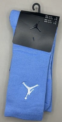 Nike Air Jordan Dri-Fit Crew Socks Light Blue Men’s Size L (8-12) - Image 1 of 4