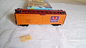 Athearn 5207 Morrell Meat Siribed HO Reefer  /Original Package LN - Picture 1 of 7