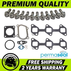 Permaseal Turbo&Manifold Titanium Stud&Gaskets For Toyota Landcruiser HDJ80 4.2L - Picture 1 of 7