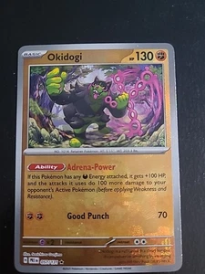 Okidogi (Master Ball Pattern) - 057/131 - Prismatic Evolutions Pokemon Holo NM - Picture 1 of 3