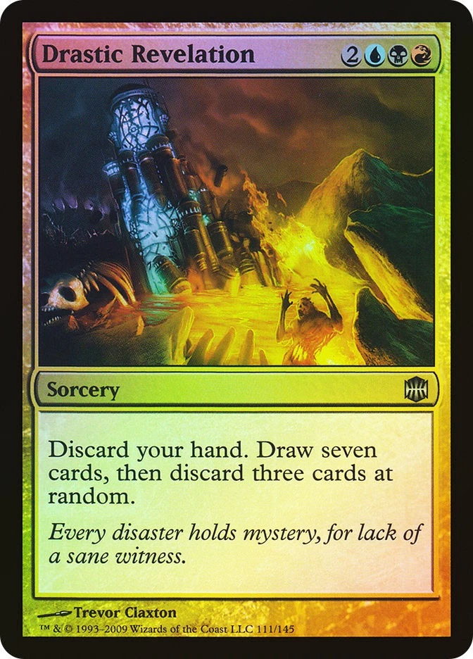MTG FOIL Drastic Revelation  - Alara Reborn #111 - Image 1 of 1