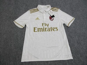 AC Milan Jersey Boys Large Adidas Serie A Soccer Shirt ClimaCool 2016 Football - Picture 1 of 20