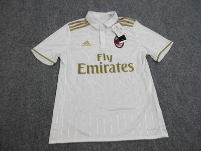 Camiseta de fútbol AC Milan para niños grande Adidas Serie A ClimaCool 2016 fútbol Foto 1 de 4