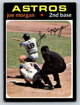 1971 Topps #264 Joe Morgan (Writing on back) - Image 1 of 2