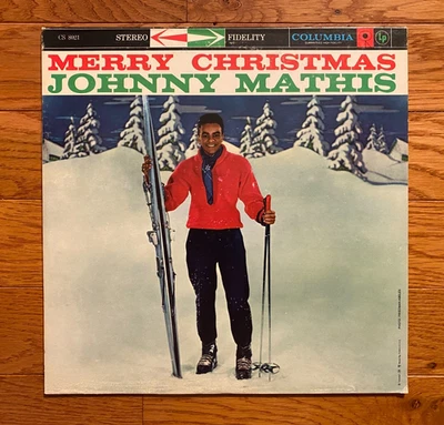 Johnny Mathis - Merry Christmas LP Columbia CS 8021 1970's Pressing  VG+ - Image 1 of 4