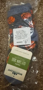 Northeast Outfitters Cozy Cabin Jungen Gr. 10k-4 Sportsocken Basketball neu mit Etikett Aloe - Bild 1 von 3
