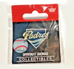 SD PADRES Logo Wave Lapel Hat Pin MLB Baseball Licensed Major League MLB 2011 - Picture 1 of 9