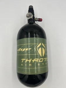 DYE Paintball Throttle Air Tank 91/4500 mit Regler 91 ci 4500 PSI - veraltet - Bild 1 von 5