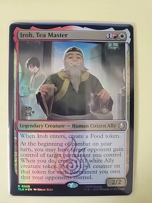 Iroh, Tea Master Avatar: The Last Airbender (Prerelease) (Foil) - Image 1 of 2