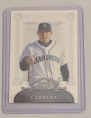Asdrúbal Cabrera 2006/Bowman Sterling Prospects/#BSP-AJC- Seattle Mariners Foto 1 de 2