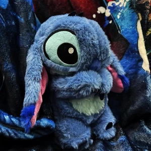 Stitch Che Respira 28Cm, Peluche Stitch Che Respira, Blu Stitc Peluche Con La Mu - Foto 1 di 12