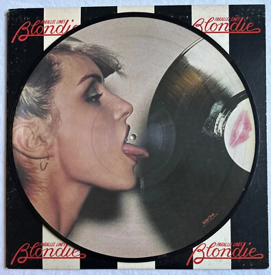 BLONDIE -Parallel Lines- Very Rare US Black Rim LP Picture Disc (Vinyl Record) - Image 1 of 4