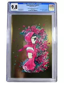 Department of Truth #1 4th Print Momoko "Virgin" Gold Foil CGC 9.8 LE 400 - MINT - Picture 1 of 6