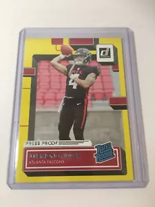 Desmond Ridder 2022 Donruss Press Proof Premium #304 Atlanta Falcons - Bild 1 von 2
