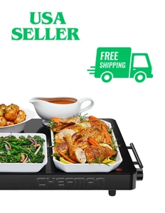 Chefman Elektrische Warmhalteschale mit einstellbarer Temperaturregelung 21” x 16” - Bild 1 von 6