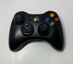 Controlador Inalámbrico Microsoft Xbox 360 Negro Fabricante Original 1403 PROBADO FUNCIONANDO - Imagen 1 de 6