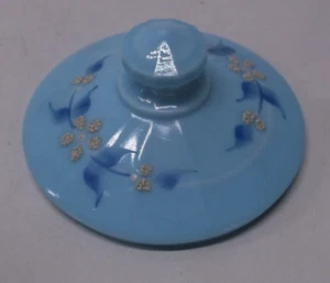 De colección Westmoreland tapa de vidrio caramelo solo diseño floral parry 1974 - Imagen 1 de 4