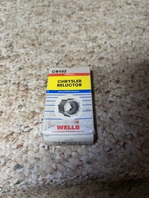 Wells CR102 Chrysler Ignition Distributor Reluctor - 72-86 Nos - Image 1 of 4