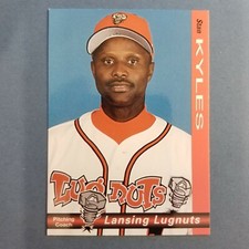 1999 Grandstand LANSING Lugnuts STAN KYLES Chicago ILLINOIS Pitching Coach