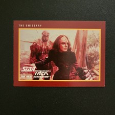 TOPPS: Star Trek Next Generation (1991) #170 "The Emmisary" Trading Card STNG