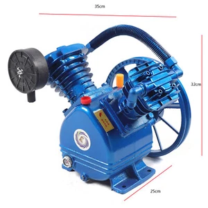 Compresor de aire de 2 cilindros estilo V 175 psi bomba cabezal de motor herramienta de aire de doble etapa - Imagen 1 de 9