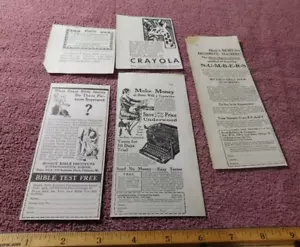 Konvolut (5) Vintage Original Printanzeigen aus Zeitschrift 1932 - Bild 1 von 2