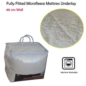 Fully Fitted Microfleece Mattress Underlay King by Big Sleep - Bild 1 von 1