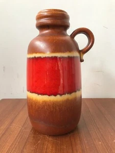 Mitte 20. Jh. - W. German Keramik Vase - 1960er Jahre  - Bild 1 von 5