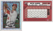 2014 Bowman Chrome 1989 is Back Silver Diamond Refractor Bryce Harper #BIB89-BH