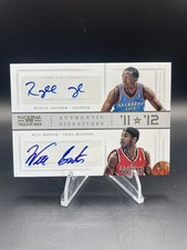 2012-13 Panini National Treasures - '11 vs '12 Signatures #84 Will Barton Reggie